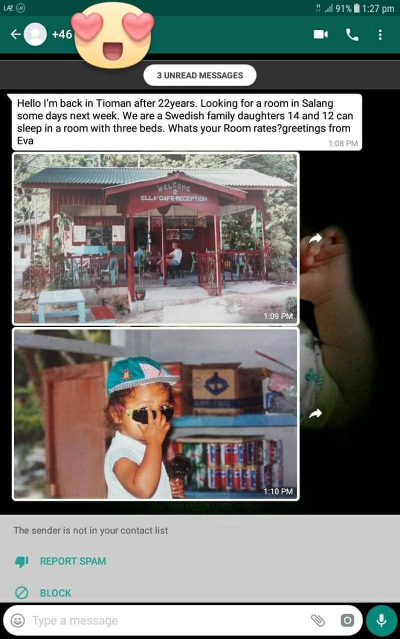 Ella'S Place Salang Tioman Kampong Ayer Batang ภายนอก รูปภาพ