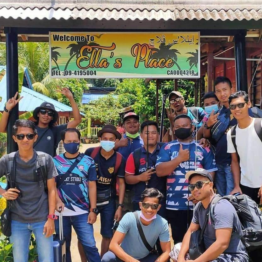 Ella'S Place Salang Tioman Kampong Ayer Batang ภายนอก รูปภาพ